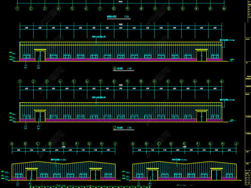 鋼結(jié)構(gòu)工廠CAD施工圖設(shè)計(jì)與平面圖下載全攻略